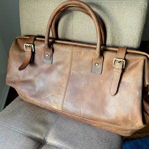 British Belt Company Weekend Bag - Leather
